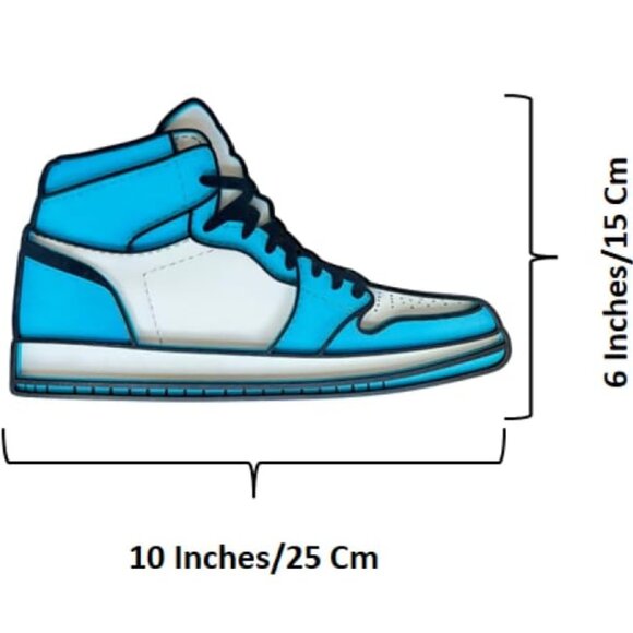 Throwback Sneaker Shoe Wooden Wall Decor - Picture 3 of 5